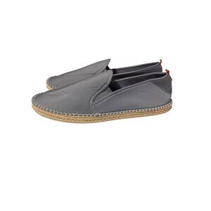 Mens Sea Star Beachwear Gray Water-Friendly Espadrilles Slip-On Shoes US M13